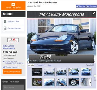 Illustration for article titled Here Is How Much It Really Costs To Own A Cheap Porsche Boxster